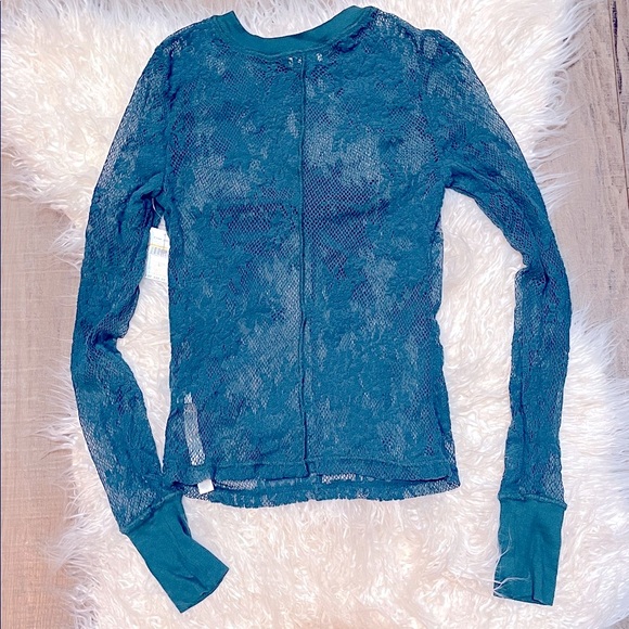 Free People Cool With It Mesh Layering Top - Picture 7 of 10